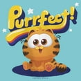 thumbnail image 2 of Girl's The Garfield Movie Purrfect Baby  Graphic Tee Tahiti Blue X Large, 2 of 4