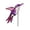A, variant on Eqslft Suncatcher Stained Glass Garden Stake,Creative Acrylic Animal Garden Stakes,Colorful Markers for Indoor & Outdoor Decor