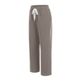 thumbnail image 5 of GHSOHS Mens Casual Cargo Sweatpants Fleece Lined Joggers Pants High Waisted Drawstring Relaxed Fit Cargo Sweat Pants Sports Trousers, 5 of 6