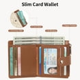 thumbnail image 5 of TAZAG 2025 new multi-card student wallet, zipper embroidery thread, fashionable short style women's wallet, 5 of 7