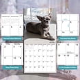 thumbnail image 3 of 2026 Wall Calendar,Chihuahua Wall Calendar, 12" x 24" Open,Family Planner Calendar Organizer with Chihuahua Images, for Dogs Lovers, 3 of 6