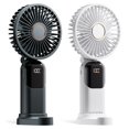 thumbnail image 1 of Ventilador portátil GOCKERA F01, batería de 4200 mAh, 5 velocidades con pantalla, 1 of 6