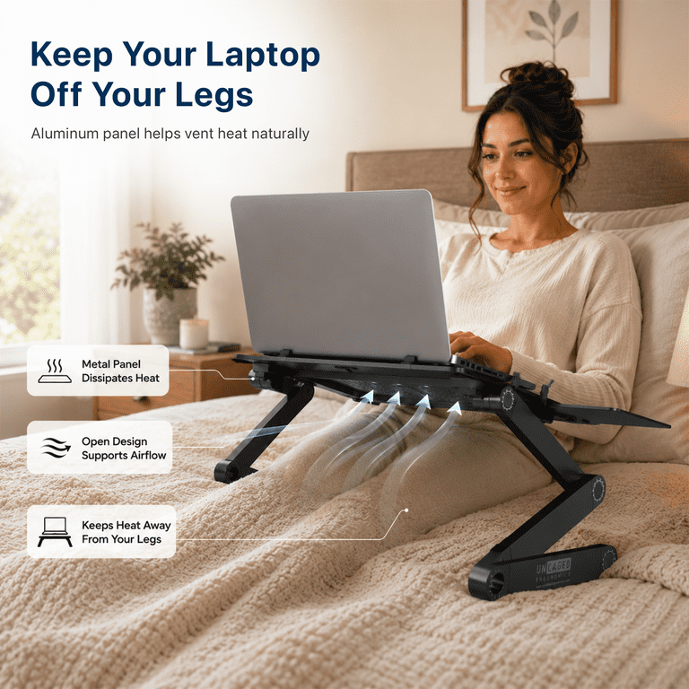 Uncaged Ergonomics WorkEZ Adjustable Laptop Stand photo 7