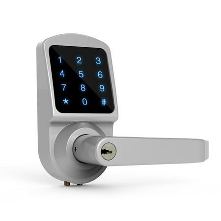 Ardwolf AL3 Electronic Touch Screen Keypad Keyless Smart Door Lever Lock with Auto (Best Smart Lock 2019)