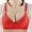 Red, variant on Bras for Womens,loopsun Women Plus Size Non-Steel Ring Non-Magnetic Buckle Underwear Mid Aged And Elderly Women's Bras