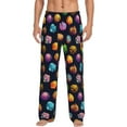 thumbnail image 2 of Kdxio Lovely Planet Print Men's Sleep Pajama Pant Lounge Pants with Pockets, 2 of 8