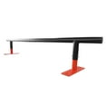 Stuffygreenus Skateboard Grind Rail, 72" Long, Round Bar, Adjustable