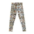 thumbnail image 2 of Michaelangelo - Sistine Chapel Ceiling Leggings trousers Female legging pants Womens Leggings, 2 of 6