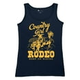 thumbnail image 5 of Country Girl Rodeo Women's Tank Top Vintage Cowgirl, 5 of 7