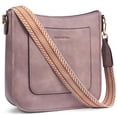 thumbnail image 1 of Bandolera BOSTANTEN Trendy de cuero vegano morado para mujer, 1 of 7