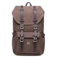 thumbnail image 1 of Travel Laptop Backpack, Outdoor Rucksack, School backpack Fits 15.6"(Canvas Coffee), 1 of 5