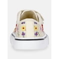 thumbnail image 3 of Wonder Nation Toddler Girls Canvas Skate Sneakers, 3 of 6