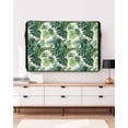 thumbnail image 3 of Outdoor TV Cover 60 to 65 Inch Weatherproof, Tropical Plant Waterproof TV Screen Protector for Outside Decor with Zipper and Pocket 58"L x 37"H , Nature Palm Leaf Green, 3 of 7