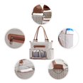 thumbnail image 3 of Sac Maman Multifonctionnel Accessoires de Sac à Main Sac de Rangement pour Poussette Mode Kaki, 3 of 8