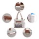 thumbnail image 3 of Bolsa de pañales multifuncional para , bolso colgante, bolsa de almacenamiento para carro de bebé, estampado de moda Universal para el del SM SunniMix Bolsas de almacenamiento, 3 of 8