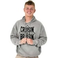 thumbnail image 3 of Cruising a Bruising Fight Rebel Punk Hoodie Hooded Sweatshirt Men Brisco Brands X, 3 of 6