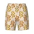 thumbnail image 4 of Lsque Mens Swim Trunks Hand Drawn Snake Pattern - Bathing Suit Compression Liner - Beach Swim Shorts Swimwear - (S-3XL) - Stretch Quick Dry -Medium, 4 of 9
