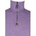 thumbnail image 3 of Tasso Elba chandail-Over Supima pour Hommes, Violet, Petit, 3 of 3