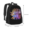 thumbnail image 3 of Five Nights at Freddy's Backpack Unisex Five Anime Nights At Cartoon Freddy'S Multipurpose Backpacks,3d Printed Funny Anti Theft Laptop Backpack,Casual Daypack Backpack For Men Women 16 Inch, 3 of 9