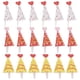 thumbnail image 1 of GOOHOCHY 45pcs Pastel Decoraciones Papel Cumpleaños Sombrero Forma Cake Toppers Adornos de Torta, 1 of 7