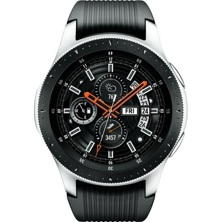 Samsung Galaxy Watch 46MM GPS + LTE Unlocked Silver Smart Watch