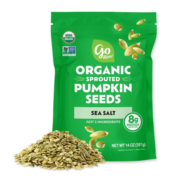 Go Raw Organic SCH4 Sprouted Pumpkin Seeds, 14 Oz