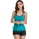 thumbnail image 4 of Traje de baño de talle alto para mujer, 2 piezas, chaleco de leopardo, pantalones cortos, trajes de baño para mujer OAVQHLG3B Store  lin121212, 4 of 4