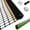 Black-40'' x 100', variant on Plastic Fence 23.6'' x 100' Green Multi-Use Outdoor Barrier
