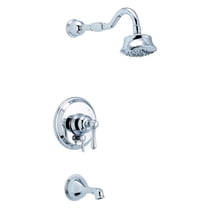 Danze D500057TC Opulence One-Handle 5-Spray Tub and Shower Faucet Trim and Treysta Cartridge, Chrome