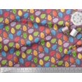 thumbnail image 3 of Soimoi Poly Georgette Fabric Egg Easter Decor Fabric Printed Yard 52 Inch Wide, 3 of 3