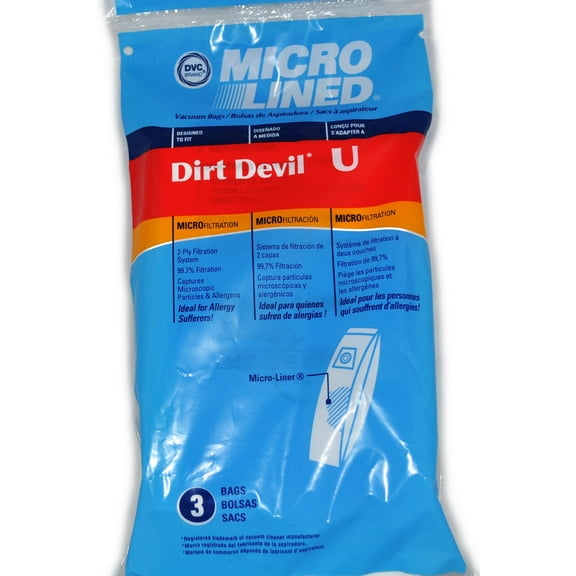 Dirt Devil Type U Vacuum Cleaner Bags