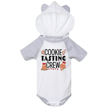 

Inktastic Christmas Cookie Tasting Crew with Holiday Cookies Gift Baby Boy or Baby Girl Bodysuit