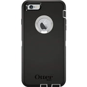 Rugged Protection OtterBox Defender Case for iPhone 6 Plus/6S Plus (ONLY) - Bulk Packaging - Black/White