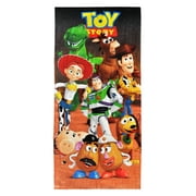 Toy Story Beach Towel 58x28 Woody Jessie Buzz Lightyear Kids