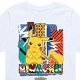 thumbnail image 3 of Pokémon - Pikachu Summer Pattern - Youth Short Sleeve Graphic T-Shirt, 3 of 5