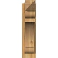 thumbnail image 2 of Ekena Millwork 6"W x 20"D x 24"H Olympic Rough Sawn Arts and Crafts Outlooker, Western Red Cedar, 2 of 4