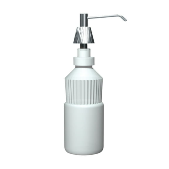 ASI-0332-CD - Lav Basin Soap Dispenser - 6" Spout, 4" Shank, 20 oz. - Vanity Mounted