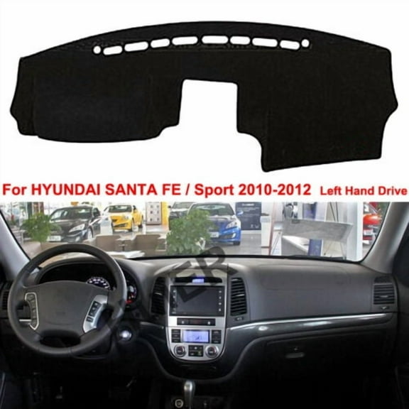 Car Dashboard Cover Dash Dashboard Mat Fit for HYUNDAI SANTA FE/Sport 2010-2012
