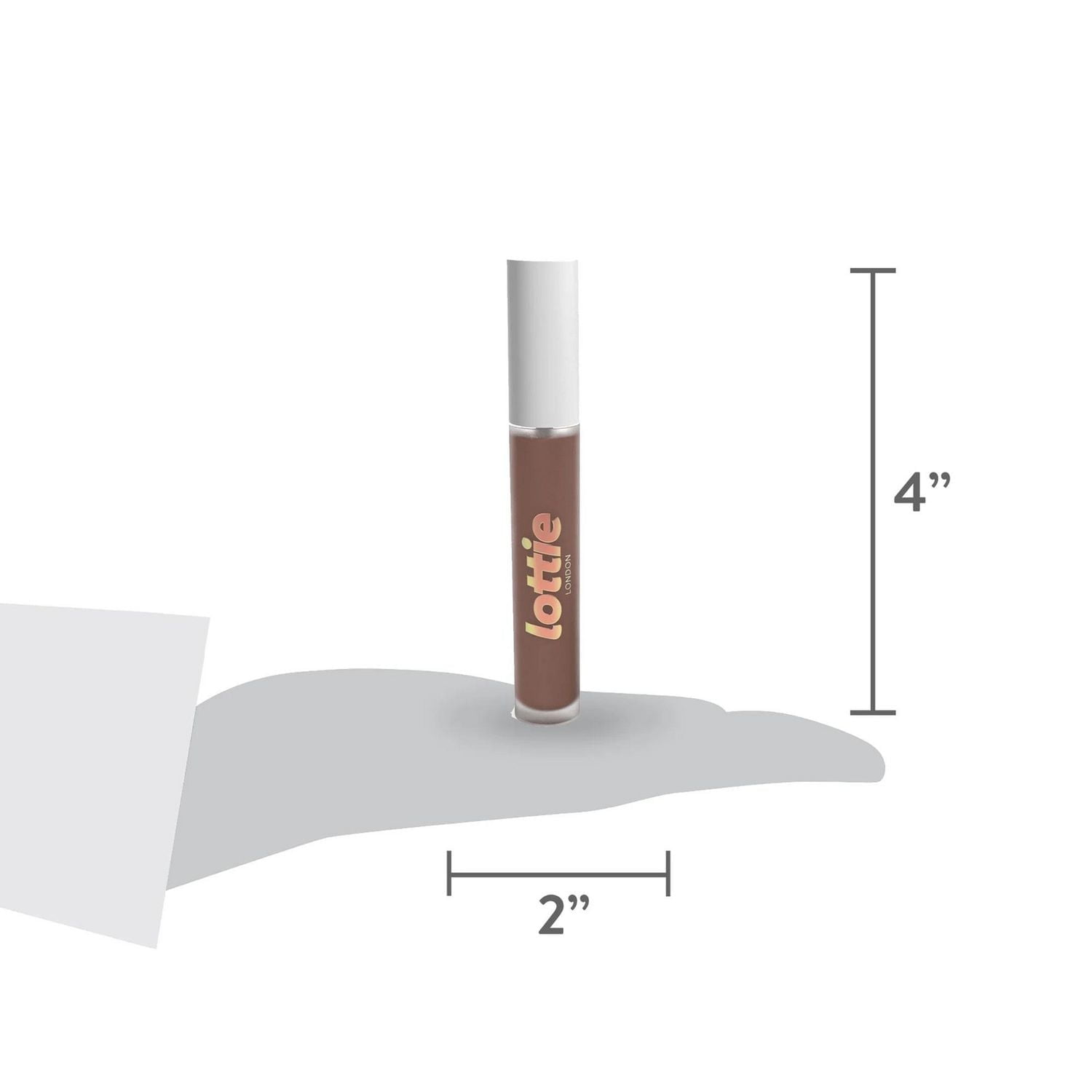 Lottie London - Yummy Butter Lip Gloss Naughty Nude - Extra Shine Lip Gloss