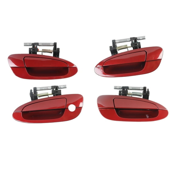 CF Advance For 02-06 Nissan Altima A20 Code Red Set 4PCS Outside Door Handle 2002 2003 2004 2005 2006