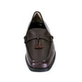 thumbnail image 5 of PEERAGE Sonya Women's Wide Width Leather Loafers, 5 of 7