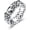 04-April, variant on Celtic Cat Emerald Birthstone Ring 925 Sterling Silver Irish Trinity Knot Celtic Cat Wedding Promise Ring with May Birthstone Irish Good Luck Jewelry Gifts for Women Her#7