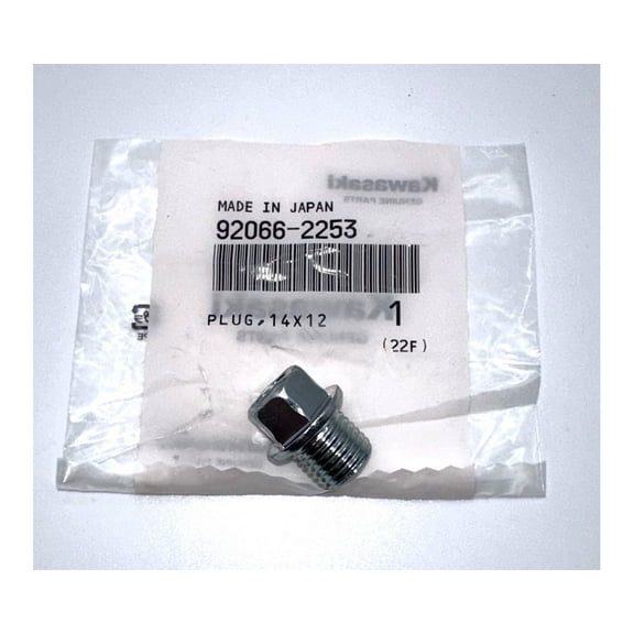Kawasaki Oil Drain Bolt Mule 610 3010 4010 SX 92066-2253