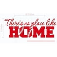thumbnail image 3 of Bedroom Décor No Place Like Home Softball Wall Decals Vinyl Lettering Art 28x11-Inch Cherry Red, 3 of 6