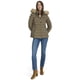 thumbnail image 1 of Chaqueta Tommy Hilfiger de piel sintética con ribetes cortos y acolchados para mujer, 1 of 1