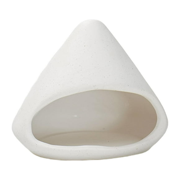 DOLITY Holder Mediation Table Centerpiece Multipurpose Ornament Ceramic Sage White