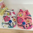 thumbnail image 3 of Cartoon Print Coat Jacket Dog Pet Clothing Cotton Dogs Clothes Cat Thermal Cute Autumn Winter Pink Girl Fashion Boy Yorkshire ShopWise Round, 3 of 8