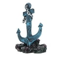 thumbnail image 3 of LOLIPPYY 1Pc Boat Anchor Shaped Aquarium Adornment Creative Resin Fish Tank Decor, 3 of 7