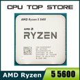 thumbnail image 1 of Ryzen 5 R5 5600 3.5GHz Processeur CPU 6 Cœurs 12 Fils 65W L332M 100-00000027 LGA AM4, 1 of 4