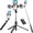 black, variant on Selfie Stick Tripod with Fill Light, Bluetooth Remote for iPhone Android, Portable for Travel Vlogging - 2 Lights, 6 Modes, 360° Rotation, Pink